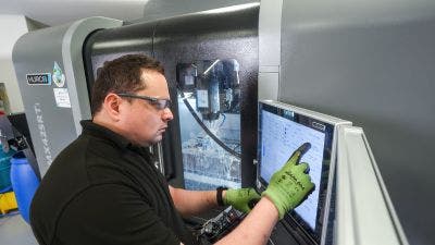 Engineer programming MSC Edge Tooling